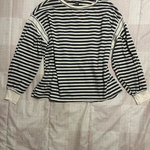 Striped Long Sleeve Top
